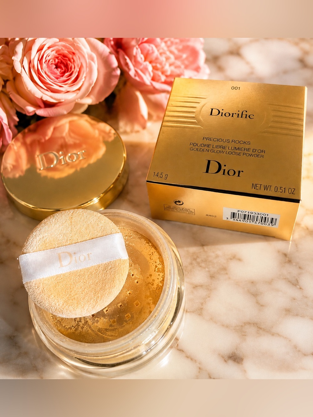 Dior Diorific Precious Rocks Golden Glow Loose Powder – 001